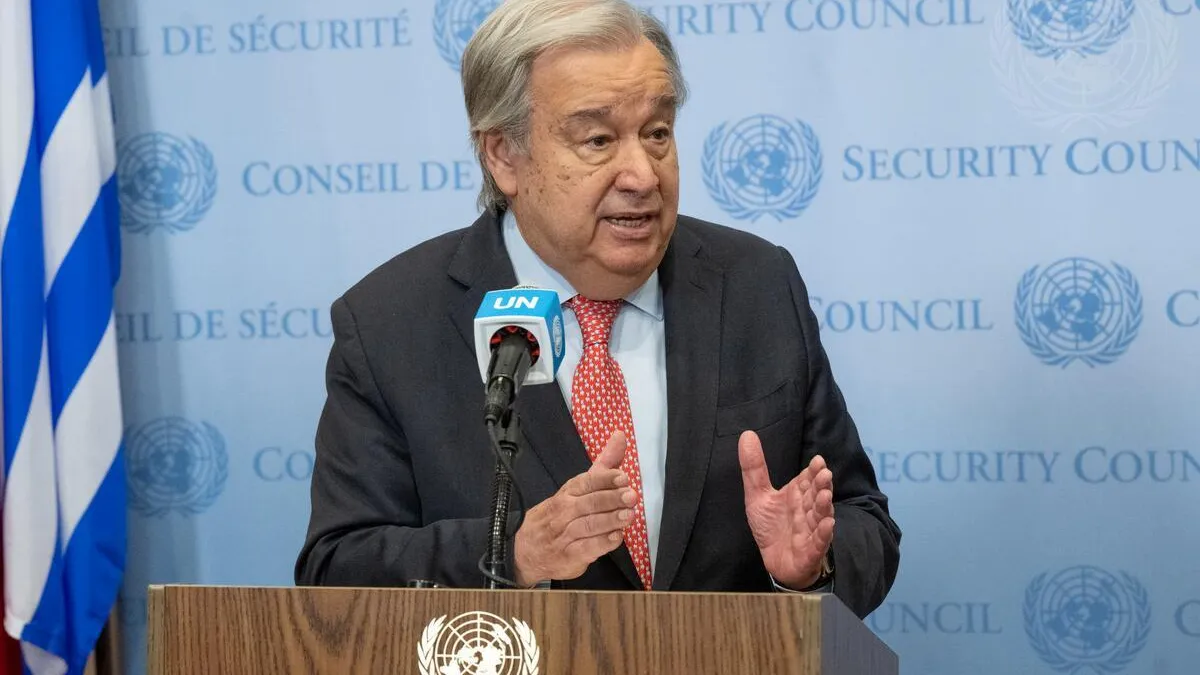 Secretary-General António Guterres 