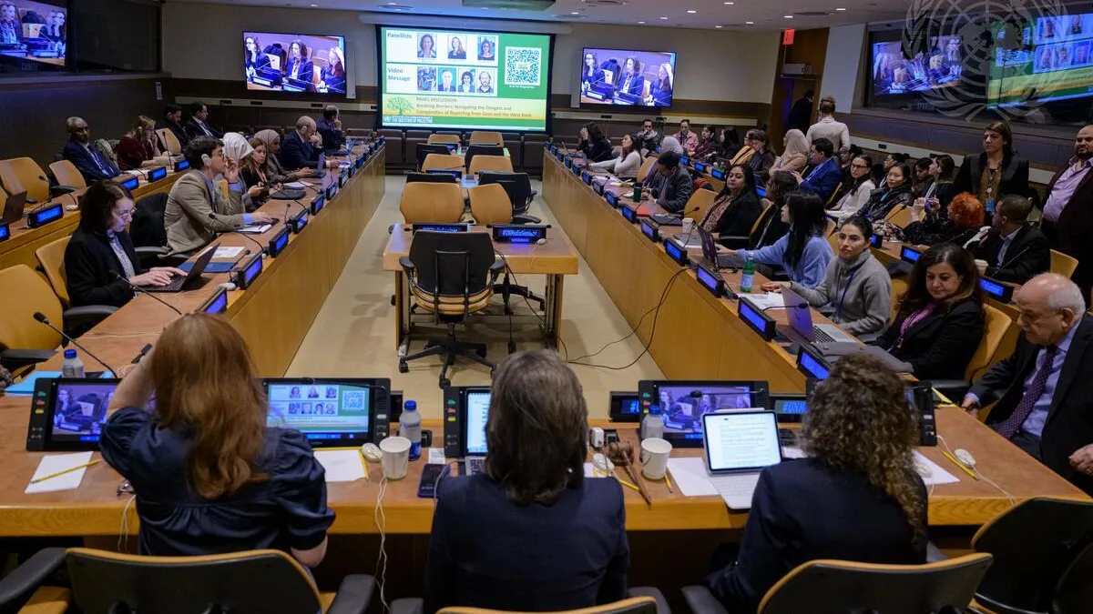 2025 United Nations International Media Seminar on Peace in Middle East secretary general