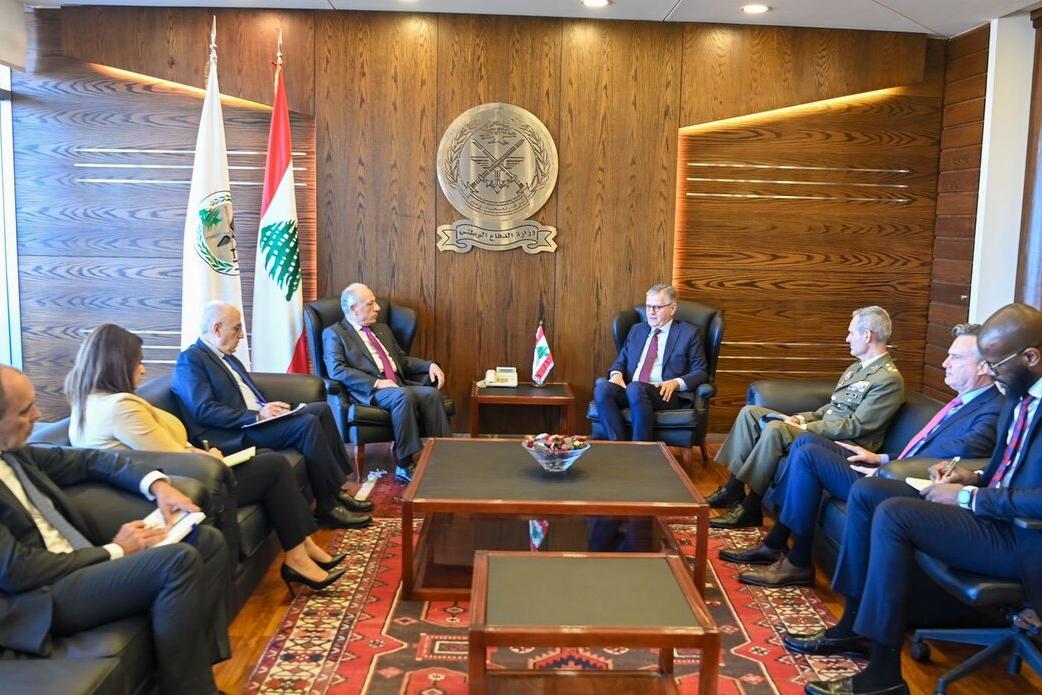 Jean-Pierre Lacroix speaks with high level representatives.