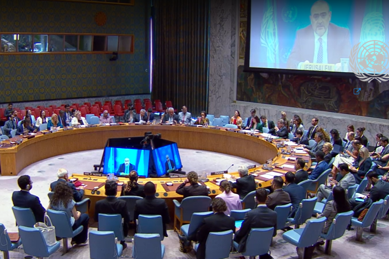 Security Council Briefing Ramiz Alakbarov