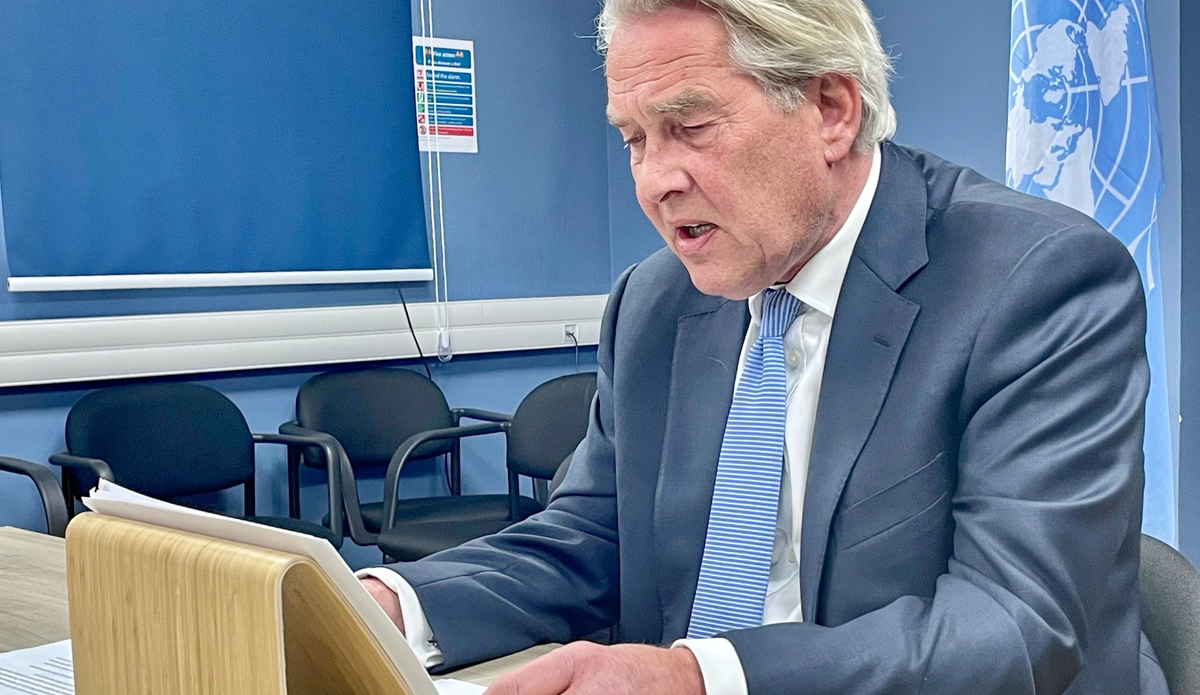 UN Special Coordinator for the Middle East Peace Process, Tor Wennesland briefs (over video conference) the Security Council on the Situation in the Middle East, including the Palestinian question - 22 April 2021
